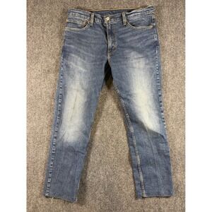 Levi 511 Mens 36x29 Slim Fit Blue Denim Jeans Pants - SEE ALL PHOTOS